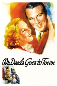 Poster for Mr. Deeds Goes to Town