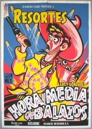 Poster Hora y media de balazos 1957