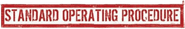 Standard Operating Procedure Logo