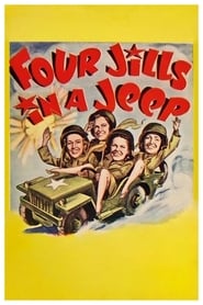 Poster Four Jills in a Jeep