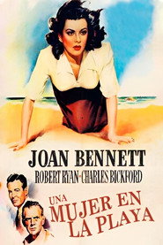 Una mujer en la playa