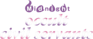 Midnight Occult Civil Servants Logo