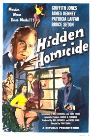 Poster Hidden Homicide 1959
