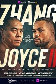 Poster Zhilei Zhang vs. Joe Joyce II