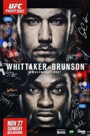 Poster UFC Fight Night 101: Whittaker vs. Brunson