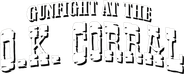 Gunfight at the O.K. Corral Logo