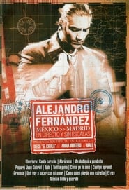 Poster Alejandro Fernandez: En Directo Y Sin Escalas