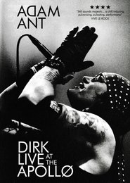 Poster Adam Ant: Dirk Live at the Apollo 2015
