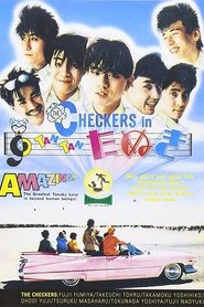 Poster Checkers in Tan Tan tanuki 1984