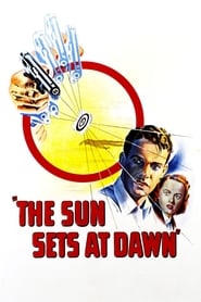 Poster The Sun Sets at Dawn 1950