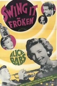 Poster Swing it, fröken 1956