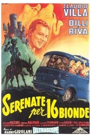 Poster Serenate per 16 bionde 1957
