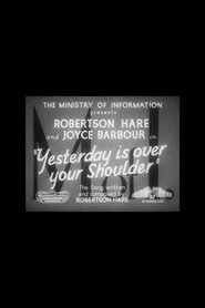 Poster Yesterday Is Over Your Shoulder 1940