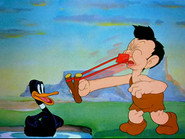Daffy Duck and the Dinosaur