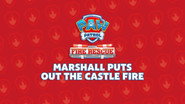 Fire Rescue: Marshall Puts Out the Castle Fire