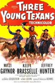 Poster Three Young Texans 1954