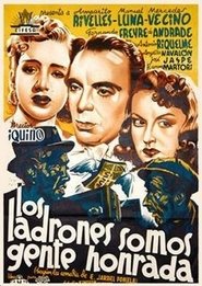 Poster Los ladrones somos gente honrada 1942