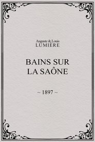 Poster Bains sur la Saône 1897