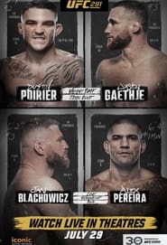 UFC 291: Poirier vs. Gaethje 2 постер