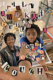 Trinity and Kai build a double decker couch