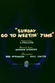 Poster Sunday Go to Meetin' Time 1936