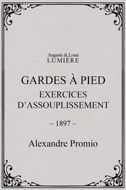 Poster Gardes à pied : exercices d’assouplissement