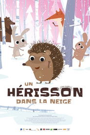Un hérisson dans la neige