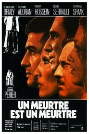 Poster A Murder Is a Murder 1972