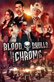 Poster Blood, Skulls and Chrome