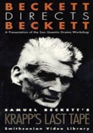 Poster Beckett Directs Beckett: Krapp's Last Tape by Samuel Beckett