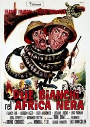 Poster Two Whites in Dark Africa 1970