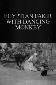 Poster Egyptian Fakir with Dancing Monkey 1903