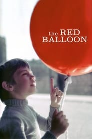 Червона повітряна куля постер