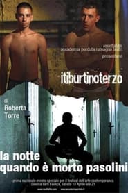 Poster La notte quando è morto Pasolini