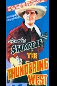 Poster The Thundering West 1939