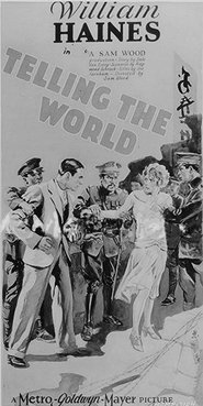 Poster Telling the World 1928
