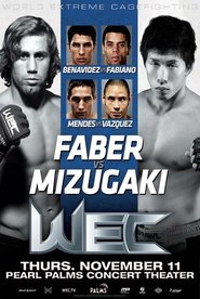 Poster WEC 52: Faber vs. Mizugaki 2010