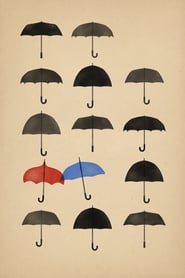 Блакитна парасолька постер