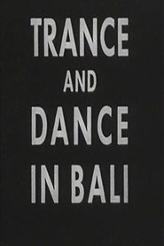 Poster Trance and Dance in Bali 1952