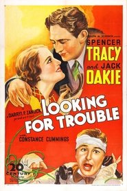 Poster Looking for Trouble 1934