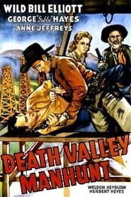Poster Death Valley Manhunt