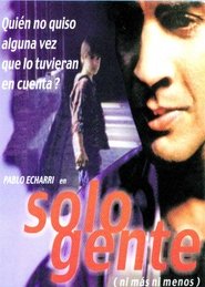 Poster Solo gente