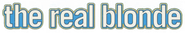 The Real Blonde Logo