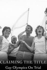 Poster Claiming the Title: Gay Olympics on Trial 2009