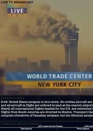9/11 attacks in realtime (dashboard) 7:46am-12:00pm