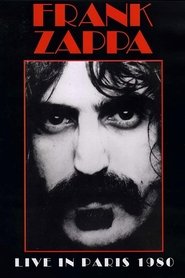 Poster Frank Zappa - Live in Paris 1980