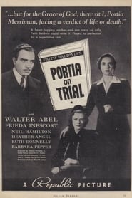 Portia on Trial постер