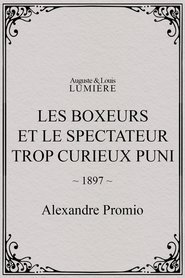 Les boxeurs et le spectateur trop curieux puni