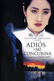 Adiós a mi concubina poster