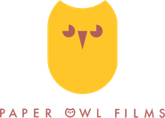 Logo for Paper Owl Films Logo for Paper Owl Films